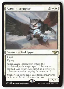 Aven Interrupter - Outlaws of Thunder Junction (4) - MTG - Image 1