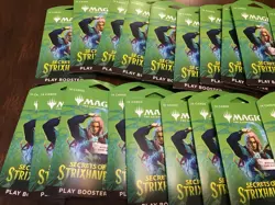 Magic the Gathering Secrets of Strixhaven Play Booster Box 30 packs Hanger Packs - Image 2