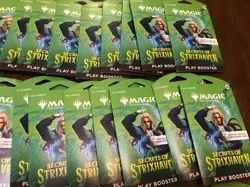 Magic the Gathering Secrets of Strixhaven Play Booster Box 30 packs Hanger Packs - Image 3