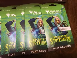 Magic the Gathering Secrets of Strixhaven Play Booster Box 30 packs Hanger Packs - Image 4