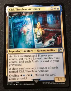 Cid, Timeless Artificer - FIN - MTG - EN - NM - 0411 - Image 1