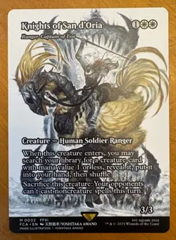 Knights of San d'Oria - Ranger-Captain of Eos (Showcase) - Final Fantasy MTG - Image 2