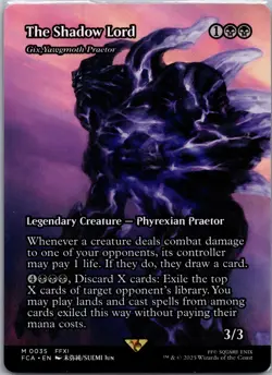 The Shadow Lord - Gix, Yawgmoth Praetor (Showcase) M FCA 35 NM - Image 1