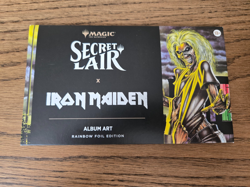 Secret Lair Iron Maiden Album Art Rainbow Foil Magic The Gathering - Sealed - Image 1