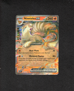 NINETALES EX 038/165 - Double Rare - Pokemon 151 English - Trading Card TCG - Image 1