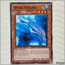 Shark Stickers - PHSW-EN009 - Common 1st Edition Yugioh - Image 1
