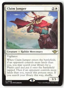 Claim Jumper - Outlaws of Thunder Junction (8) - MTG - Image 1