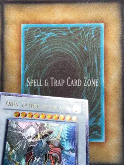 Yugioh Odin, Father of the Aesir STOR-EN040 Ultimate Rare MP - Image 2