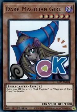 Yugioh! Dark Magician Girl - RA05-EN084 - Ultra Rare - 1st Edition Near Mint, En - Image 1