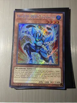 Yugioh Masked HERO Fountain BLGG-EN029 Secret Rare 1st Edition Near Mint - Image 1