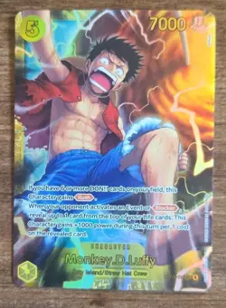 Bandai One Piece CCG Monkey.D.Luffy OP15-119 SEC Holo Character Rush Eng 7000 - Image 2
