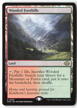 Wooded Foothills - Modern Horizons 3 (236) - MTG - Image 1