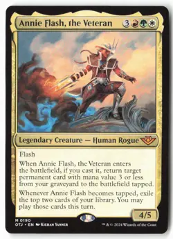 Annie Flash, the Veteran - Outlaws of Thunder Junction (190) - MTG - Image 1