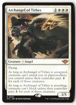 Archangel of Tithes - Outlaws of Thunder Junction (2) - MTG - Image 1