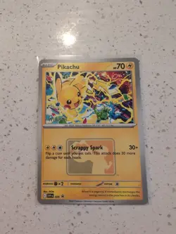 Pokemon TCG Pikachu 2025 World Championship Winner Stamped Promo - Image 1