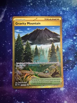 Gravity Mountain 250/191 Sv08: Surging Sparks Holo Pokemon NM - Image 1
