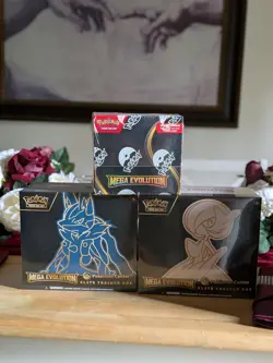 Mega Evolution Lot: Pokemon Center ETBs And Enhanced Booster Box Sealed - Image 1
