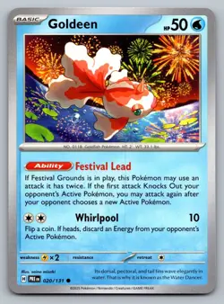 Pokemon TCG Prismatic Evolutions Goldeen #20 - Image 1
