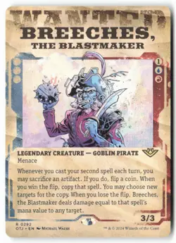 Breeches, the Blastmaker (Showcase) - Outlaws of Thunder Junction (292) - MTG - Image 1