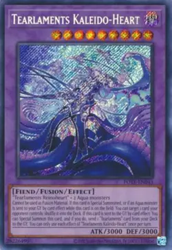 Yugioh! LP Tearlaments Kaleido-Heart - POTE-EN043 - Secret Rare - Unlimited Edit - Image 1
