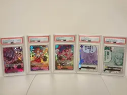 (AUS) 2025 One Piece TCG 3rd Anniversary Japanese PSA 10 Sequential Set - Image 2