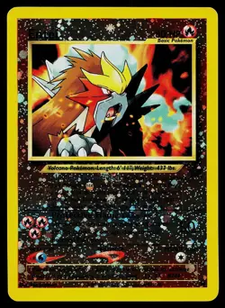 Pokemon Card - Entei Wizards Black Star Promos 34 Reverse Holo Promo - Image 1