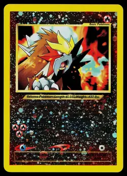 Pokemon Card - Entei Wizards Black Star Promos 34 Reverse Holo Promo - Image 1