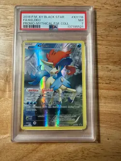 Pokemon TCG Keldeo XY118 Holo Promo Basic XY 2016 Card - Image 1