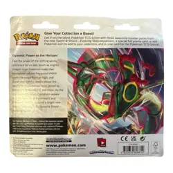 Pokemon TCG Sword & Shield Evolving Skies 3 Pack Blister with Eiscue Promo Card 820650808814 - Image 2