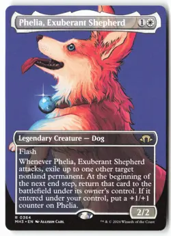 Phelia, Exuberant Shepherd (Borderless) - Modern Horizons 3 (364) - MTG - Image 1