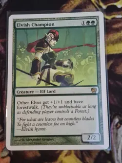 MTG Elvish Champion 8th Edition NM/LP Unplayed! - Image 1