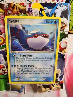 Kyogre 15/106 Rare EX Emerald Pokemon NM - Image 1