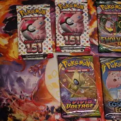 Pokemon TCG Random Booster Pack Lot of 8 Packs, Brand New Factory Sealed! - Image 2