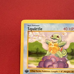 Pokemon Squirtle 063/102 Base Set Shadowless 1st Edition Common ENG - Image 3
