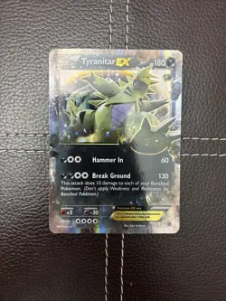Pokemon TCG - Tyranitar EX - 42/98 - Ancient Origins - PL Ultra Rare (2015) - Image 1