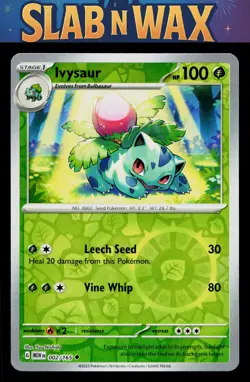 Pokemon tcg SV: Scarlet & Violet 151 Ivysaur #002/165 - Image 1