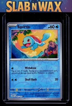 Pokemon tcg SV: Scarlet & Violet 151 Squirtle #007/165 - Image 1