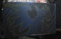[3 Tears] Pokemon TCG Mega Charizard X EX UPC Ultra-Premium Collection -See Pics - Image 1