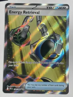Pokemon - Energy Retrieval Full Art Chaos Rising CRI 108/086 NM - Image 1