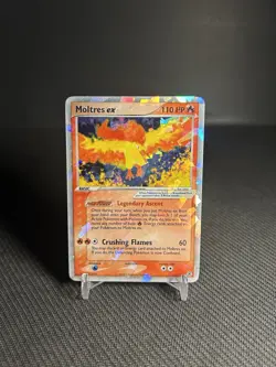 Pokemon TCG Moltres ex 115/112 FireRed & LeafGreen Holo NM- - Image 1