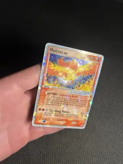 Pokemon TCG Moltres ex 115/112 FireRed & LeafGreen Holo NM- - Image 5