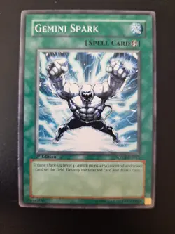 Yugioh! Gemini Spark SOVR-EN055 Common 1st Edition - Near Mint NM Free Shipping - Image 1