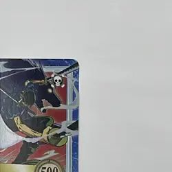 BANDAI Carddass Hyper Battle ONE PIECE Roronoa Zoro Touro Nagashi 1999 Glossy Ja - Image 4