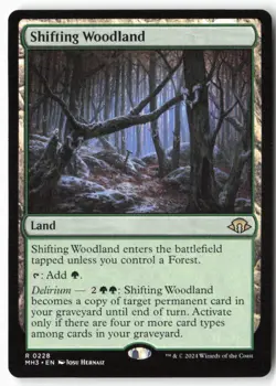 Shifting Woodland - Modern Horizons 3 (228) - MTG - Image 1