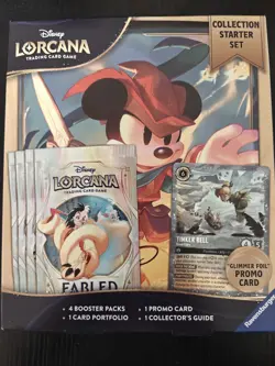 Disney Lorcana TCG Fabled Collection Starter Set Brand New Factory Sealed - Image 1