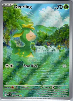 Deerling 091/086 SV: White Flare - Pokemon Card - NM - Image 1