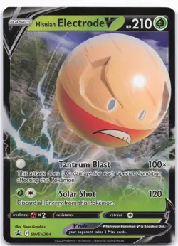 SWSH: Sword & Shield Promo Cards #SWSH294 Hisuian Electrode V - Image 1