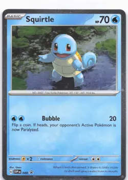 SV: Scarlet & Violet Promo Cards #048 Squirtle - Image 1