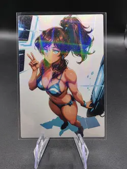 Korra Avatar Holographic Anime Collectible Trading Card - Image 2
