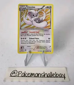 Cinccino 105/113 - B&W Legendary Treasures *NM* Holo Rare Pokemon Card - Image 1